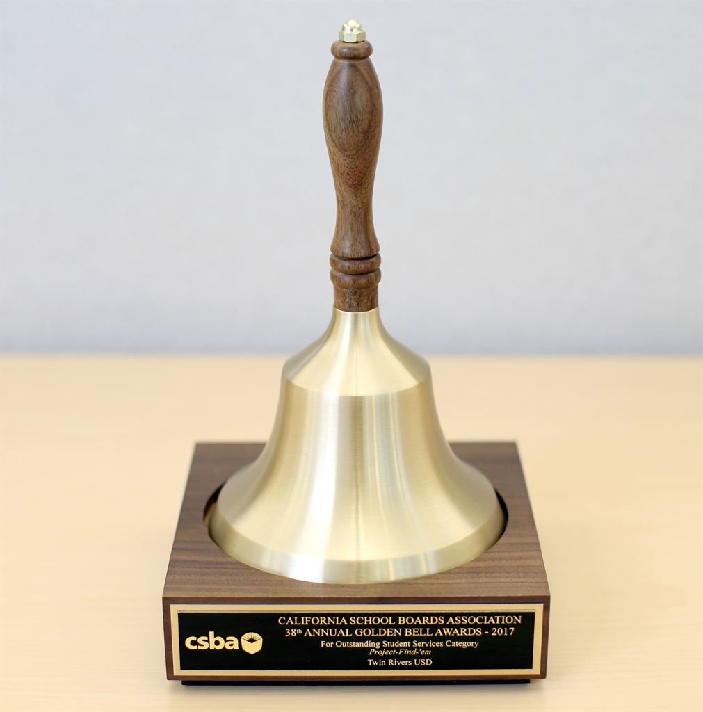 California School Boards Association Golden Bell Award for Project Find 'em